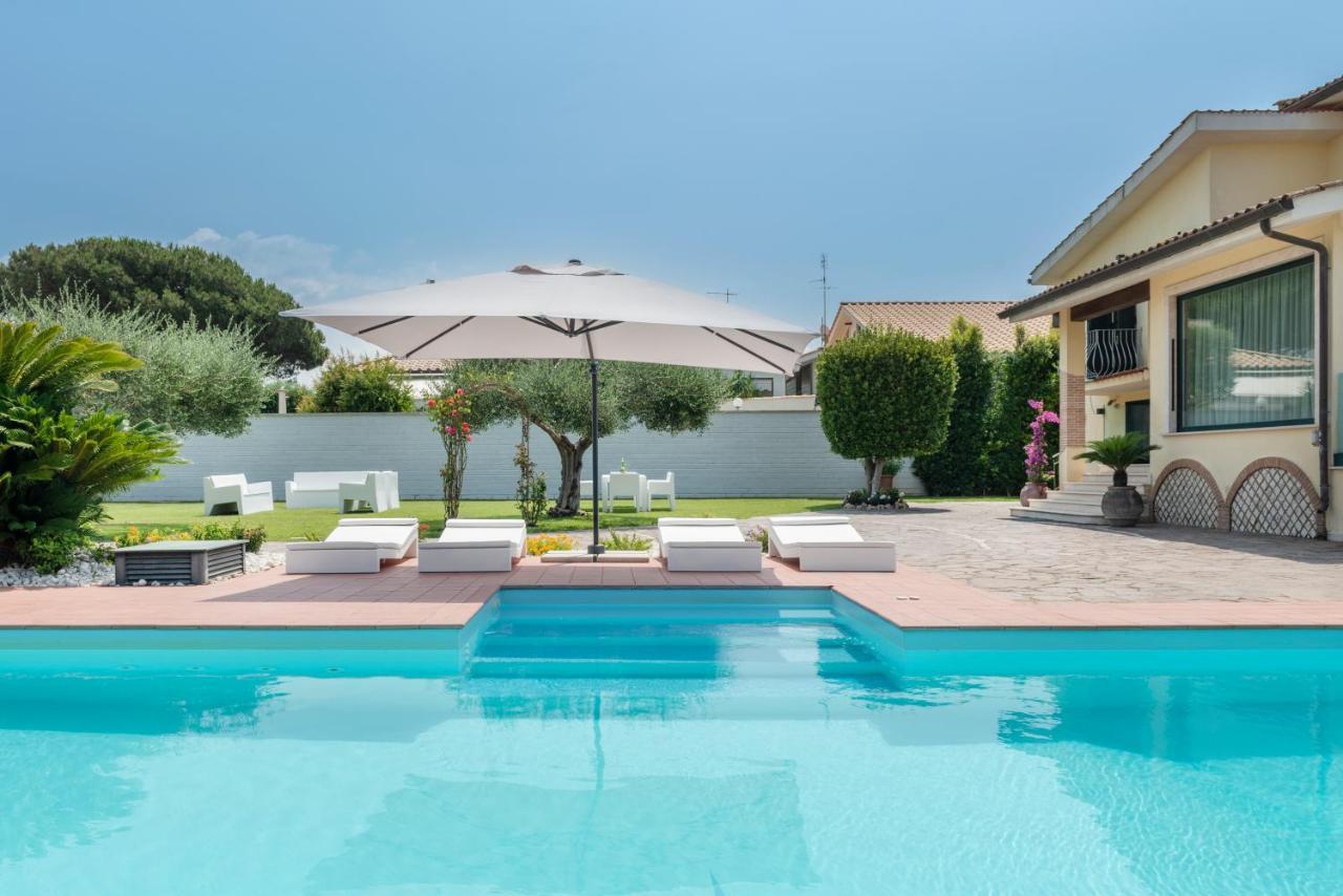 Luxury Duplex Suite With Private Pool Near Rome & Ostia Esterno foto