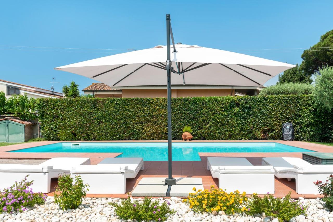 Luxury Duplex Suite With Private Pool Near Rome & Ostia Esterno foto