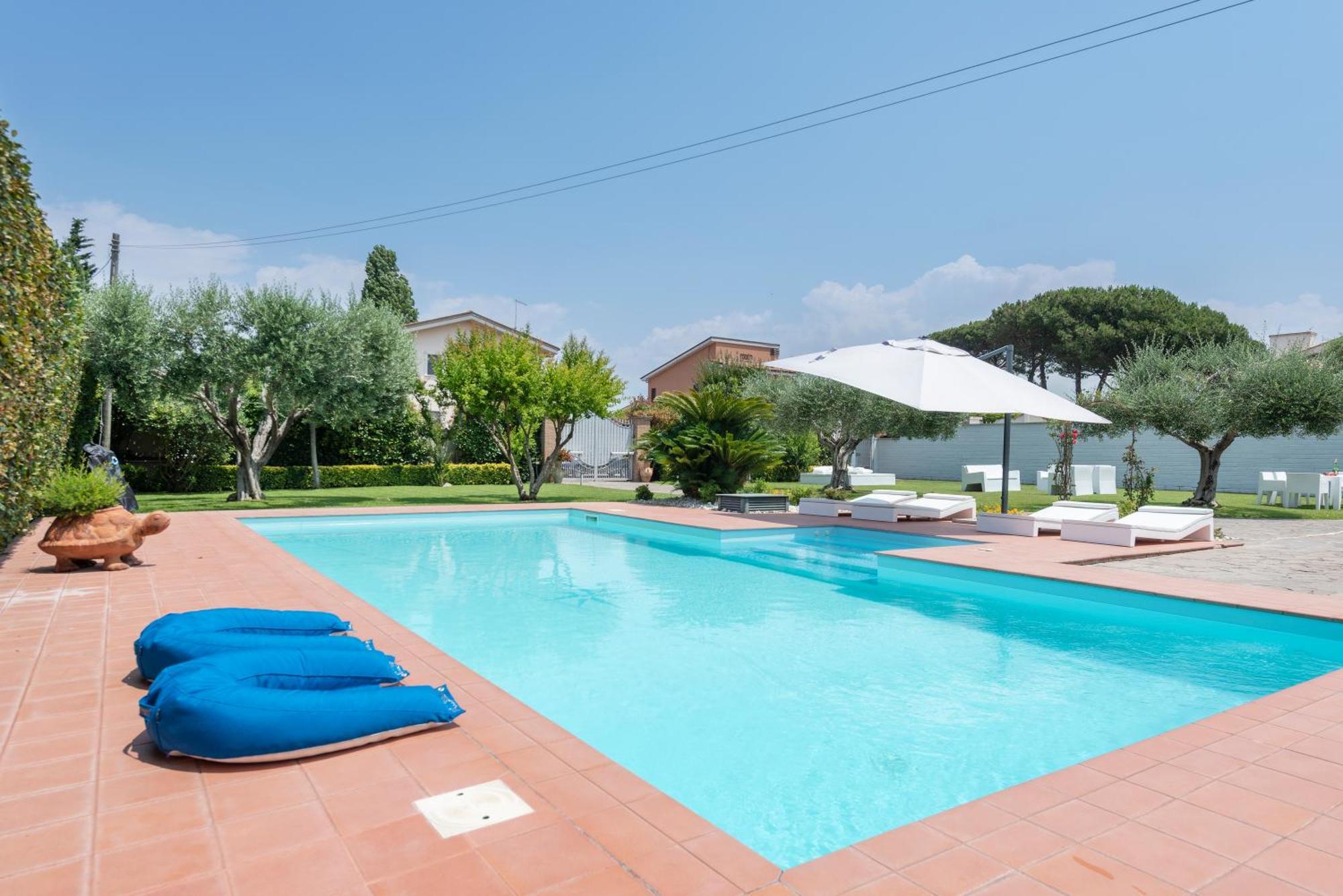 Luxury Duplex Suite With Private Pool Near Rome & Ostia Esterno foto